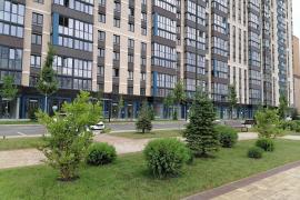 Трёхкомнатная большая кухня