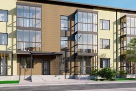 Дом уже сдан и заселен.