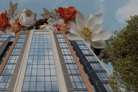 Дом редкого вида.