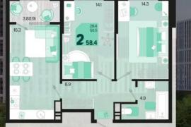 Однокомнатная квартира