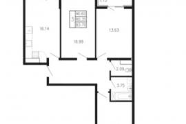 Трехкомнатная квартира